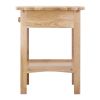 Claire Accent Table Natural Finish