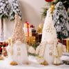 Lighted Christmas Gnomes Decorations for Home, 2 Pack Christmas Gnomes Plush