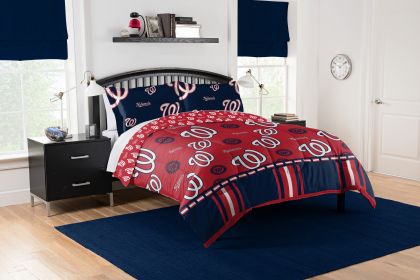 Washington OFFICIAL MLB Full Bed In Bag Set