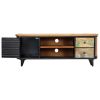 TV Cabinet 47.2"x11.8"x17.7" Solid Reclaimed Wood