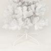 7.5FT White Slim Artificial Christmas Tree Includes Foldable Metal Stand