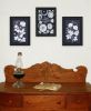 "It's Beautiful to Be Different" 3-Piece Vignette by Artisan House Fenway, Ready to Hang Framed Print, Black Frame