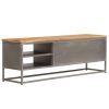 TV Cabinet Recycled Teak and Steel 47.2"x11.8"x15.7"