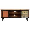 TV Cabinet 47.2"x11.8"x17.7" Solid Reclaimed Wood