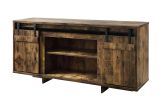 Bellarosa TV Stand; Rustic Oak 91610