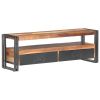 TV Cabinet 47.2"x11.8"x15.7" Solid Wood with Sheesham Finish