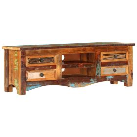 TV Cabinet 47.2"x11.8"x15.7" Solid Reclaimed Wood