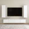 TV Cabinets 2 pcs White 12"x11.8"x43.3" Engineered Wood