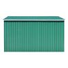 Garden Shed 101.2"x117.3"x70.1" Metal Green