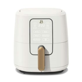 6 Quart Touchscreen Air Fryer, White Icing by Drew Barrymore (actual_color: black sesame)