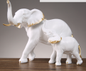 Creative Lucky Elephant Handicraft Ornament Desktop Decoration Good Luck Decoration Ornament For Home Office Wine Cabinet