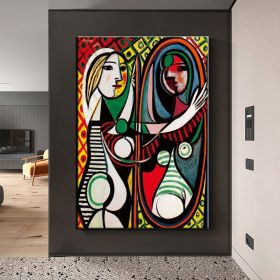 Hand Painted Oil Painting Canvas Wall Art Pablo Picasso Paintings Living Room Hallway Bedroom Luxurious Decorative Painting (size: 50X70cm)