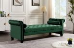 2038 Rectangular Large Sofa Stool for Living Room