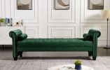 2038 Rectangular Large Sofa Stool for Living Room