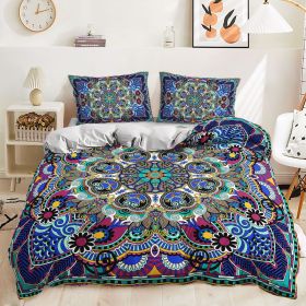 Quilt Cover Printed Suite Bedding (Option: DJL083-210x210)