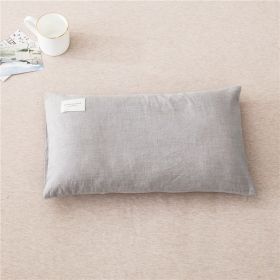 Pillowcase Young Children's Pillow (Option: Iceberg Gray-30cmX50cm Pillowcase 2)