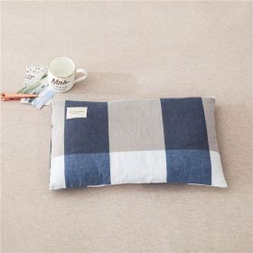 Pillowcase Young Children's Pillow (Option: Light Coffee Blue-40cmx60cm Pillowcase One)